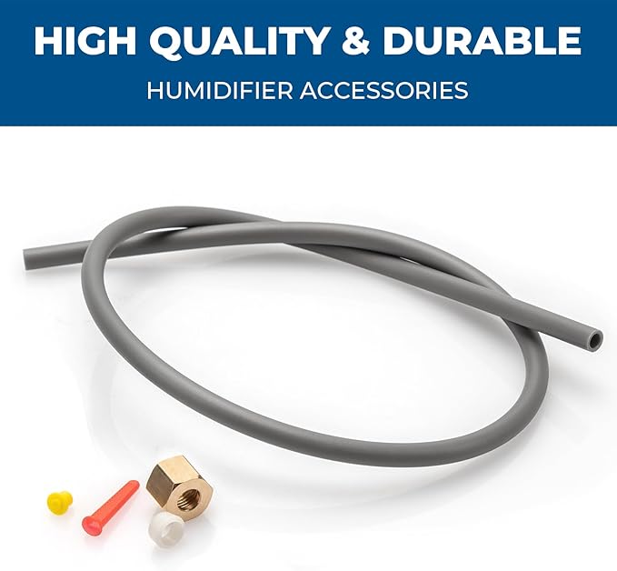 4335 Feed Tube with Sleeve for Aprilaire Humidifiers 600, 400A, 400M, 500, 500A, 500M, 400, 600A 600M,Includes #4004 In-Line Strainer #4231 Yellow Orifice,Humidifier Parts & Accessories - AquaVibe