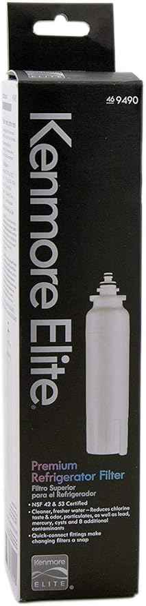 Kenmore Elite 9490 Original OEM Refrigerator Water Filter (2 Pack)