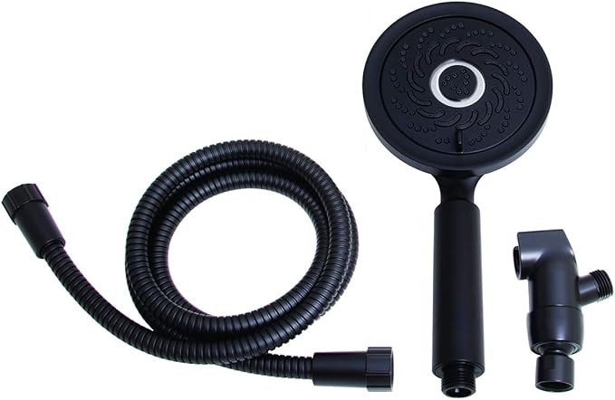 Speakman VS-5000-MB-E15 Neo Exhilaration High Pressure Hand Held Shower Head, 1.5 GPM, Matte Black
