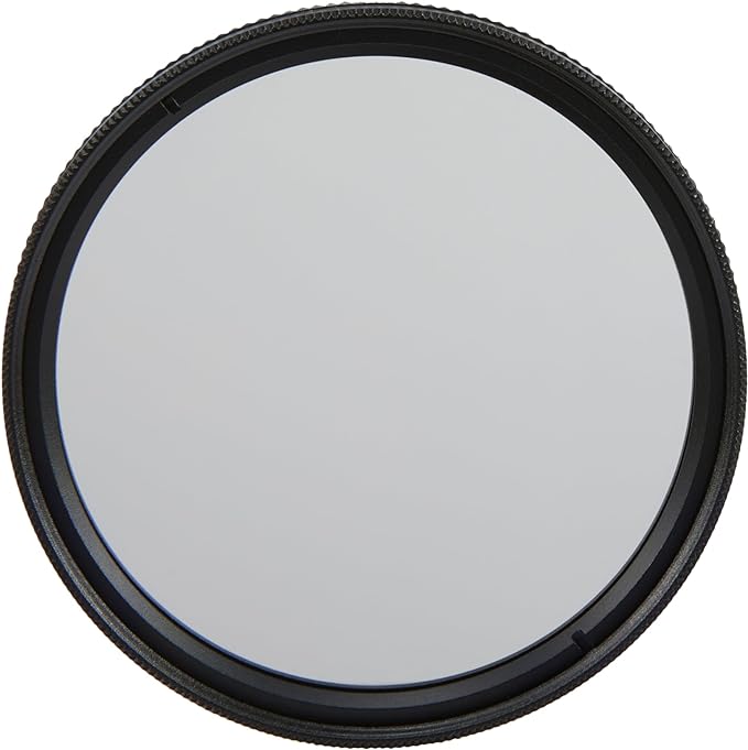 Amazon Basics Circular Polarizer Camera Lens Filter - 52 mm