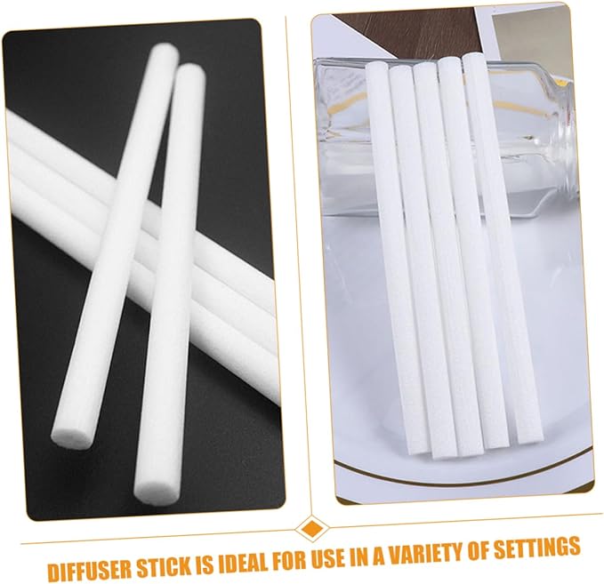 PRETYZOOM 50pcs Aroma Stick Replacements for Humidifier Diffuser Rods Essential Oil Diffuser Sticks Aroma Accessories - AquaVibe