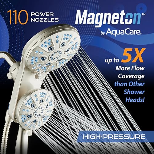 Magneton 48 Mode High Pressure Rain & Handheld Shower Head Combo