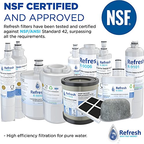 Refresh Refrigerator Water Filter Replacement for LG LT500P (2 Count)