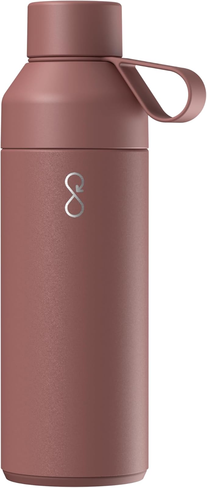 Ocean Bottle Original 17 oz | Stainless Steel Water Bottle | Reusable & Sustainable | Keeps Drinks Cold & Hot | Eco Friendly Gift (Mocha Driftwood)