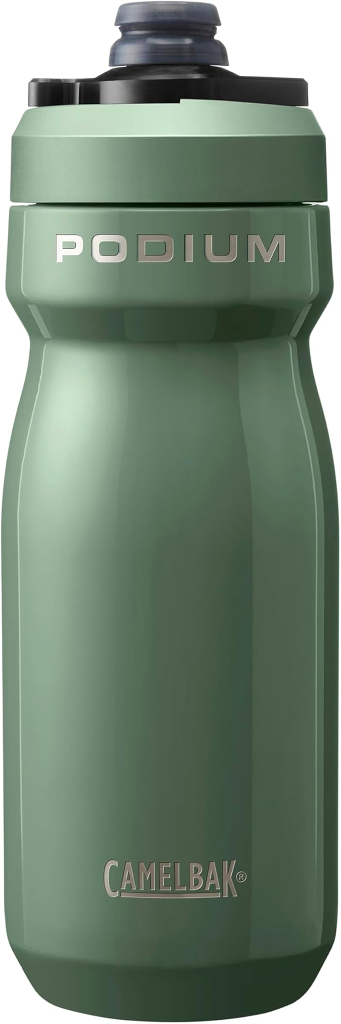 CamelBak Podium Steel Insulated Stainless Steel Bike Water Bottle Moss, 18oz