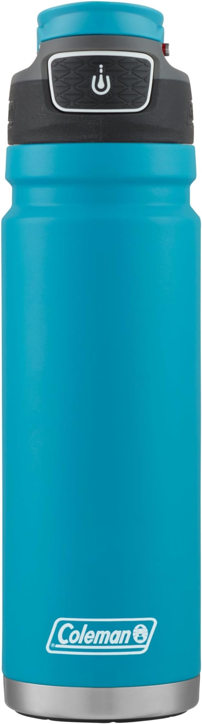 Coleman FreeFlow AUTOSEAL Stainless Steel Water Bottle, 24oz., Caribbean Sea