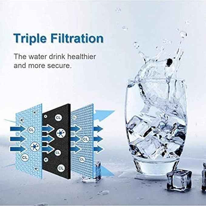 9690 Refrigerator Water Filter,Compatible for kenmore 9690,46-9690,469690 Refrigerator Water Filter white (2-Pack)…
