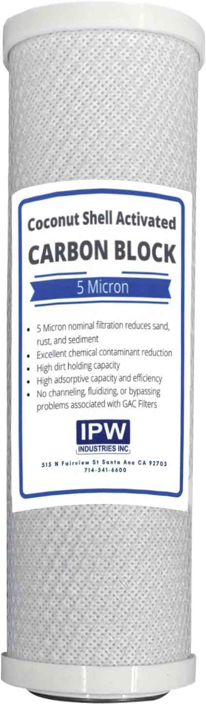 IPW Industries Inc PureT RO450-905EZ Compatible 4 Stage Reverse Osmosis Replacement Filter Bundle (50 GPD, Universal)