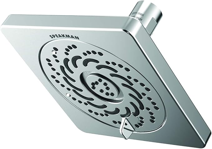 Speakman S-5001-E175 Kubos Exhilaration High Pressure Fixed Shower Head, 1.75 GPM, Polished Chrome