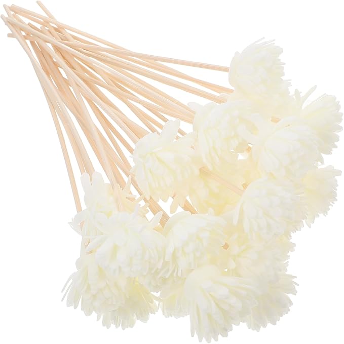 Air Diffuser Oil Diffuser Sticks 30pcs Rattan Diffuser Sticks Aroma Diffuser Sticks Refill Replacement Reed Fragrance Diffuser Vase Fillers Diffusers - AquaVibe