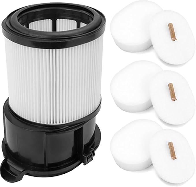 HEPA Filter Replacement for Shark IP3251 IP3251C IP3252 IP1251 IP1250 IP1251C IP1255QCP IP1255QNV IP1255QPR IP1255QTL IP1255QMG Vacuum Cleaner, 1 Filter 3 Filter Cotton - AquaVibe