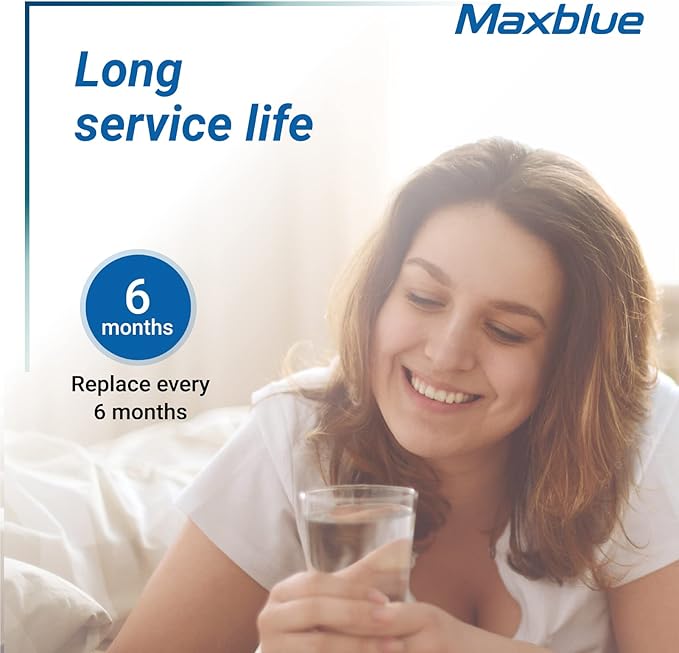 Maxblue DA29-00003G Refrigerator Water Filter, Replacement for Samsung DA29-00003G, DA29-00003B, Aqua-Pure Plus, RFG237AARS, DA29-00003F, HAFCU1, RFG297AARS, WFC2201, 1 Filter