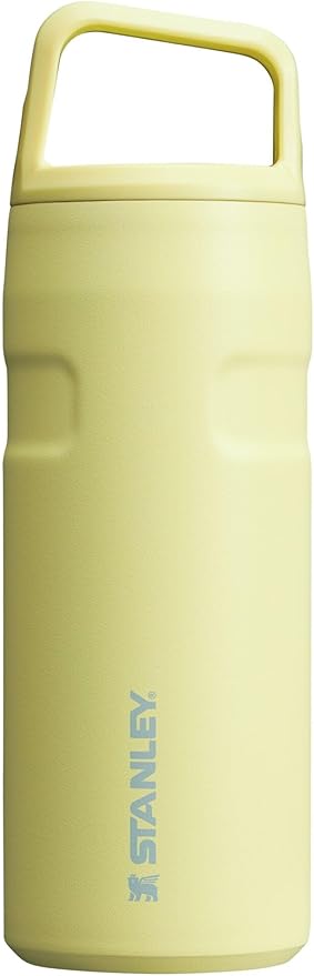Stanley IceFlow Cap and Carry Water Bottle | Wide Mouth Twist Lid | Lightweight & Leakproof for Travel & Sports | Insulated Stainless Steel | BPA-Free
