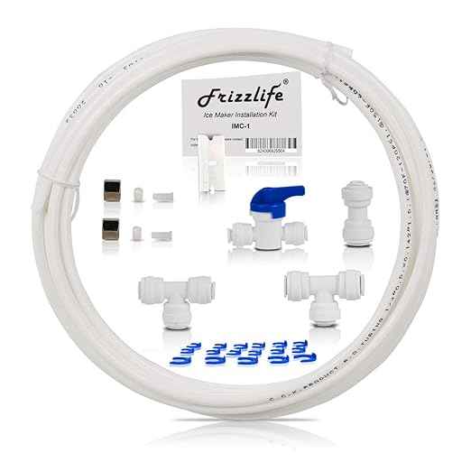 Frizzlife RO Reverse Osmosis Water Filtration System, 600 GPD High Flow, Tankless, Alkaline Mineral PH, with MWT3 Mini Tank, with IMC-1 Ice Maker Kit