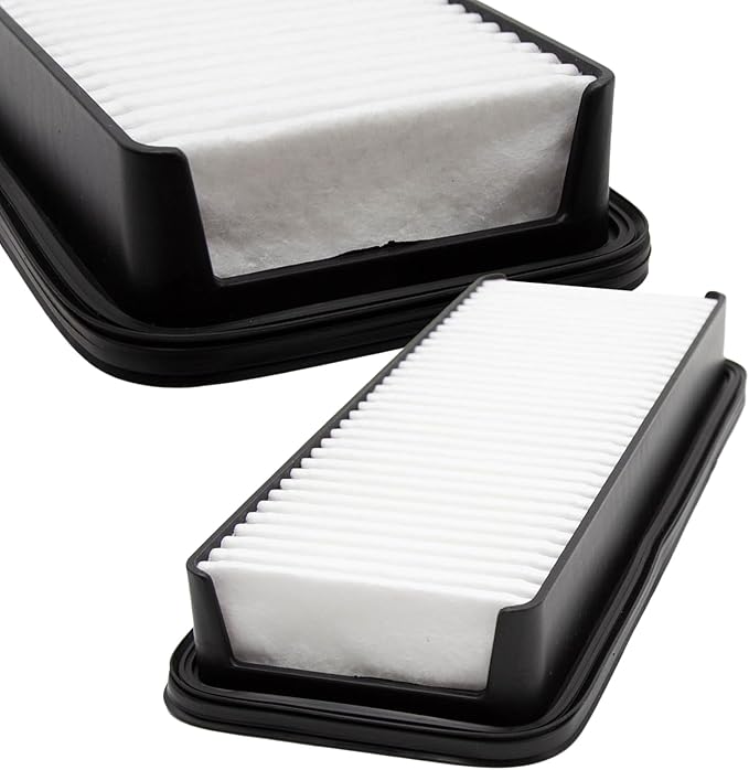 Cab Air Filter Kit,T1855-71600 Air Filter,6A671-75090 Filter Element Replacement for Kubota Tractor SVL75-2C/75C/90-2C/90C（Filter and Replacement）