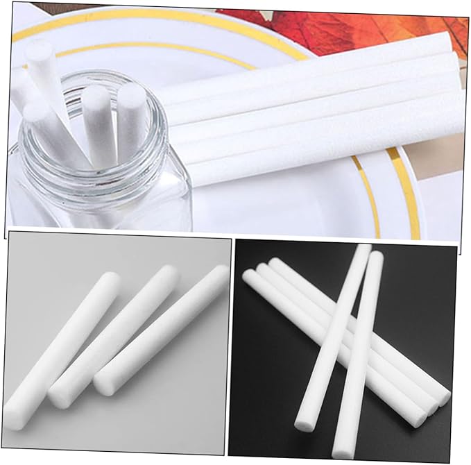 PRETYZOOM 2sets Essential Oil Diffuser Sticks Perfume Diffuser Wand Replacement Aromatherapy Absorbent Sticks for Humidifier 50pcs*2 - AquaVibe