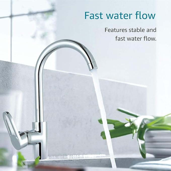 AQUA CREST FQK1K Under Sink Water Filter, 1350 Gallons, NSF/ANSI 42 372 Certified, Replacement for GE FQK1K, FQK2J, GXK185K and GX1S50R (Pack of 1) - AquaVibe