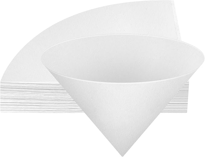 NACHLYNN 20pcs Fryer Oil Filter, Deep Fryer Oil Filter 10 inch Non-Woven Filter Cones Cooking Oil Filters Maple Syrup Filters Beeswax Filters Grease Filter Cones for Restaurant Kitchen Cafe Hotel