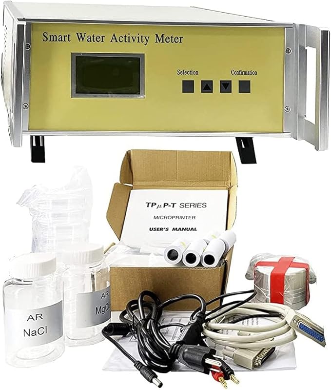 Food Water Activity Meter Monitor with 0-0.980aw No Condensing Water Activity Measurement Range
