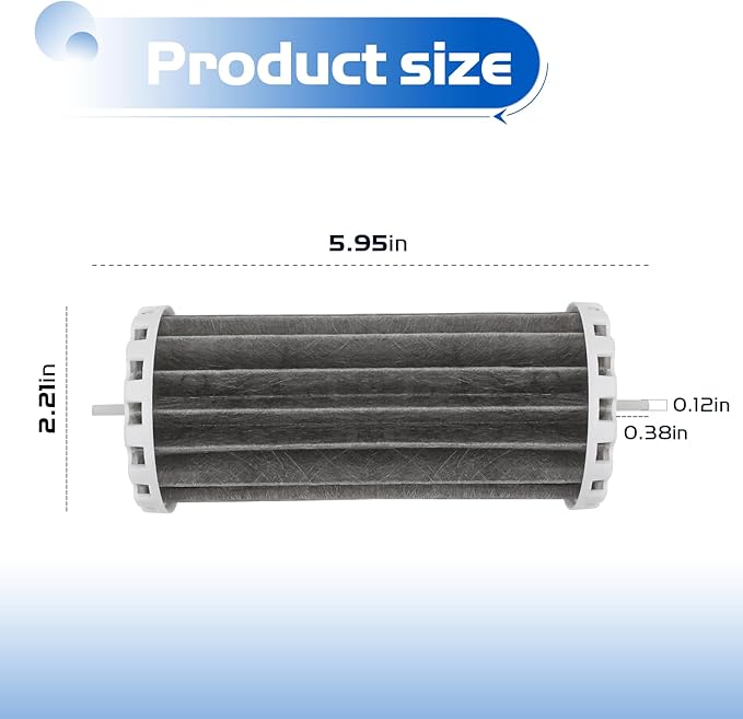 Biowheel Aquarium Filters Compatible with Penguin PRBW2350B 200 350 Fish Tank, Assembly Hang On Filters Cartridge Replacement Part for Bio-Wheel 200B 350B, 4 Pack - AquaVibe