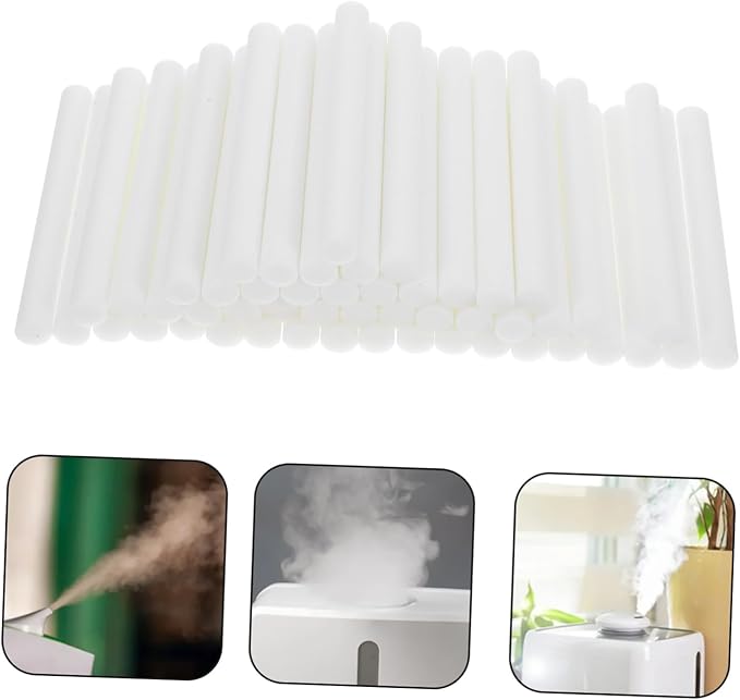 50pcs Car Humidifier Replacement Filters Absorbent Humidifier Sticks Fragrance Diffuser Wands - AquaVibe