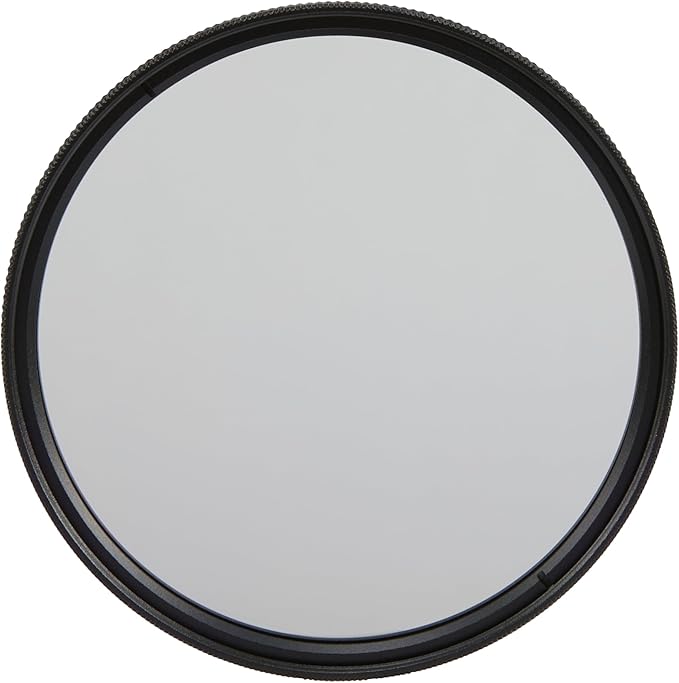 Amazon Basics Circular Polarizer Camera Lens Filter - 72 mm