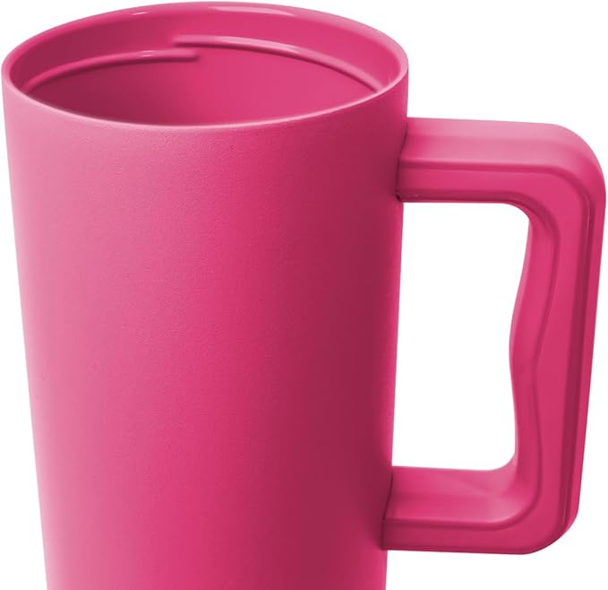 Simple Modern 40 oz Tumbler with Handle and Straw Lid | Leak-Proof Insulated Stainless Steel Water Bottle Travel Mug Cupholder Use | Gifts for Women Men Him Her | Trek Signature | Berry