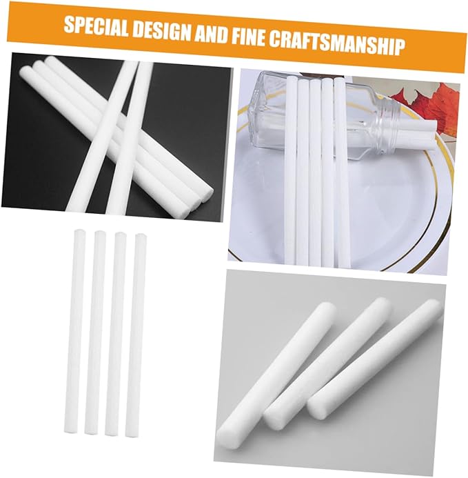 PRETYZOOM 50pcs Aroma Stick Replacements for Humidifier Diffuser Rods Essential Oil Diffuser Sticks Aroma Accessories - AquaVibe