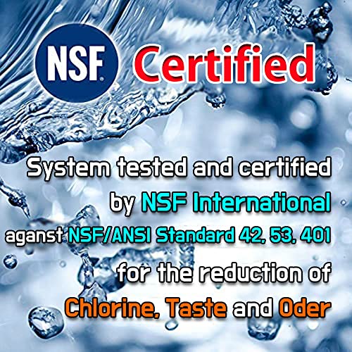 HAF-CIN/EXP Refrigerator Water Filter, Compatible with DA29-00020B Carbon Block Filtration, 99% Contaminant Reduction, 6-Month Life 2 Pack (2 Count)