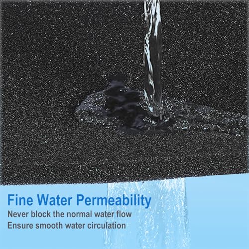 Aquarium Bio Sponge Filter Media Pad Open Cell Foam Sheet Cut