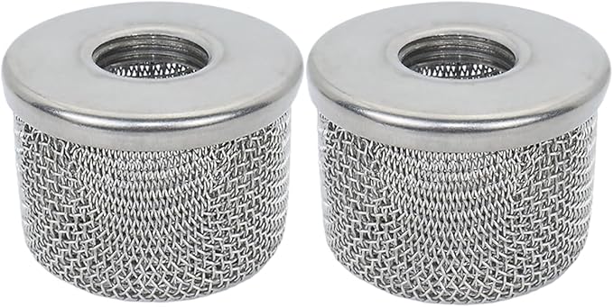 (2pack) 181073 Pump Inlet Strainer Filter 1/2