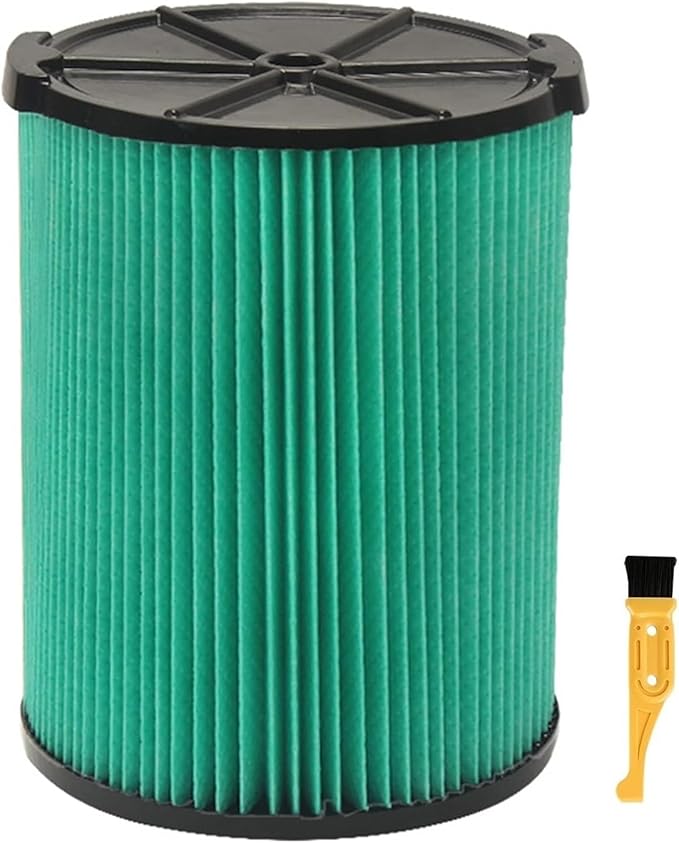 Wet/dry Vac Filter VF6000 Compatible with Ridgid Shop Vac 5-20 Gallon & Husky 6-9 Gal Wet/Dry Vacuums,Replacement VF6000 Filter 1PACK - AquaVibe