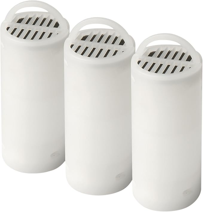 PetSafe Drinkwell 360 Fountain Carbon Filters - Supports Hydration - Coconut Shell Carbon - Clean Water Solution - Fits Drinkwell Stainless Multi-Pet & Plastic 360 Fountains - 3 Pack