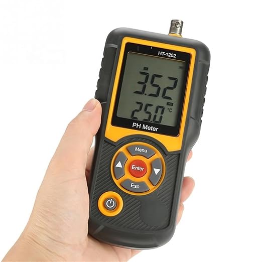 HT-1202 Digital PH Meter PH Tester Smart Sensor for Mariculture Freshwater Farming Water Quality Monitor PH Detector