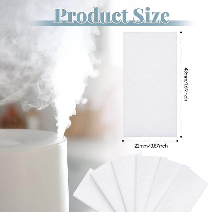 Leelosp Unscented Aroma Pads Aromatherapy Perfume Oil Diffuser Refill Pad Scented Oil Replacement Humidifierfor Home Car Scent Ball Style Plug in Diffuser Refill(50 Pieces) - AquaVibe