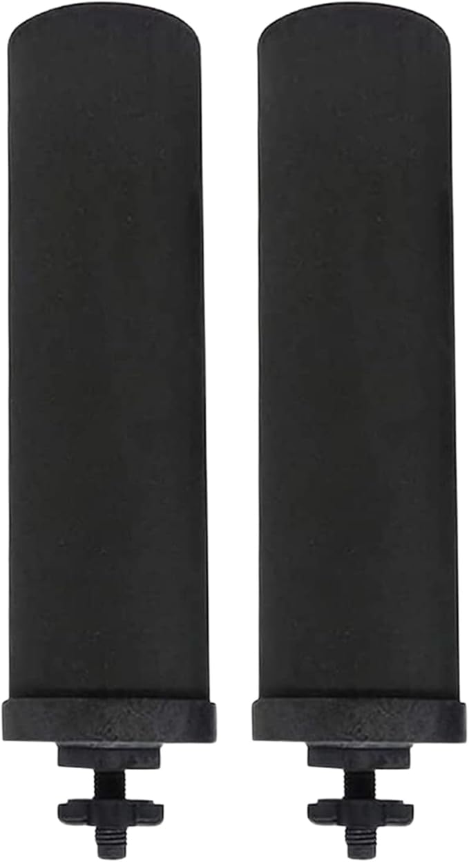 EuroGuard® Gravity Water Filter Replacement Cartridges – 2 Pack | Compatible with Berkey® Systems | NSF/ANSI 42&372 Standard | Removes 99.99% Chlorine, Heavy Metals, Pesticides and others