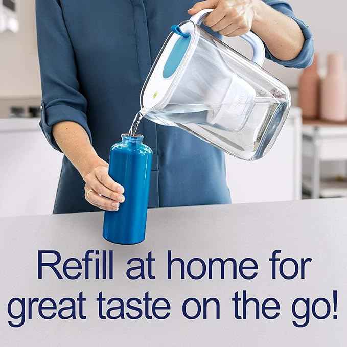 BRITA S1330 MAXTRA+ water filter cartridges, compatible with all jugs for chlorine and limescale reduction, 12 pack