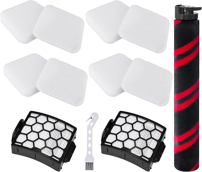 LA700 LA702 Brush Roller Filter Replacement Compatible with Shark Rotator Lift-Away Duo Clean PowerFins LA702 LA700 Upright Vacuum Cleaner Accessories Parts 1539FC3000 XHF320 XFFK320 - AquaVibe