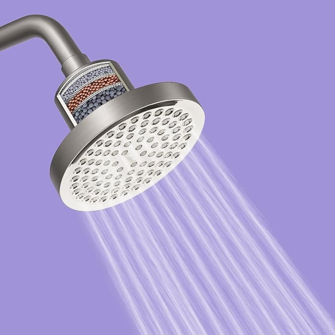 Lucinn Rain Replacement Filter Cartridge for Lucinn Pro Filtered Showerhead – Helps Reduce Chlorine for Softer Skin and Hair