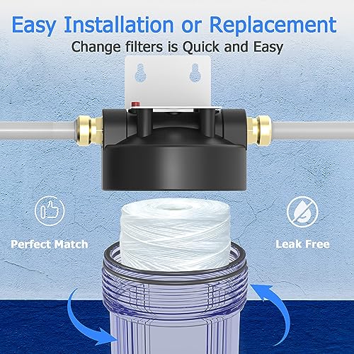 10 Micron Whole House Water Filter Cartridge (6 Count)