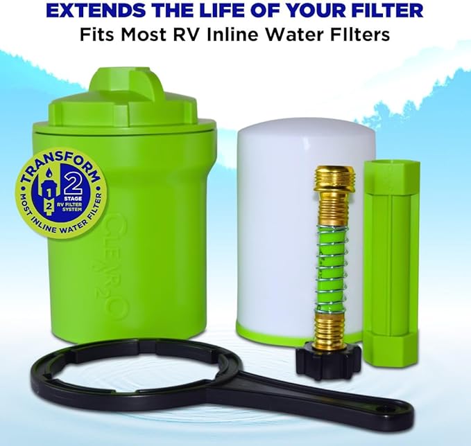 CLEAR2O® DIRTGUARD™ SEDIMENT PRE-FILTER CPF1000 - RV Water Filter - 10 Micron