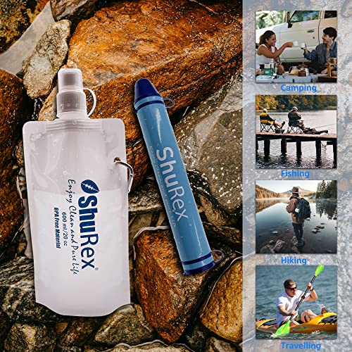 6L Gravity Fed Water Filtration System with Adjustable Tree Strap
