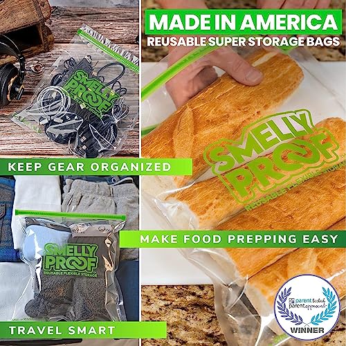 XXL Reusable Food Storage Bags (15 Count)