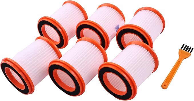 6pcs Filter and 1pc Brush for TMA T120 T121 T151 T150 T220 T210 T181 T180 T220 Vacuum Cleaner - AquaVibe