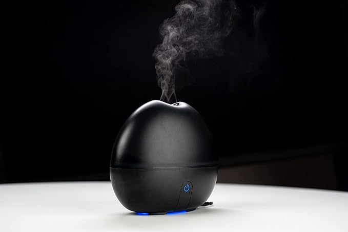 New Ultransmit ipple Aromatherapy Diffuser - Ultrasonic Mini Humidifier & Aroma Diffuser (Black)