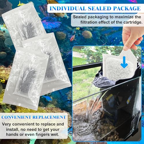 Small Size Cartridge Refill for Tetra Whisper Small Fish Tank Filter