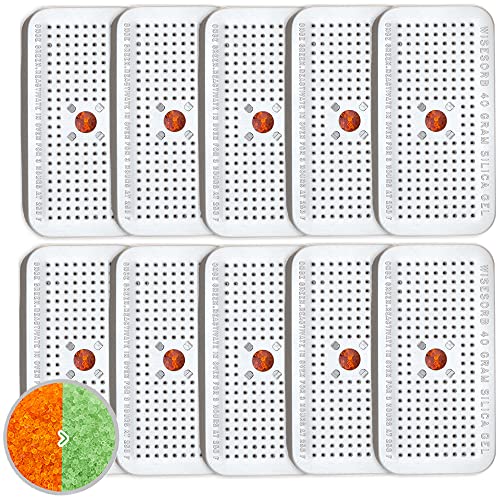 40 Gram Pack of 10 Silica Gel Canister (10 Count)