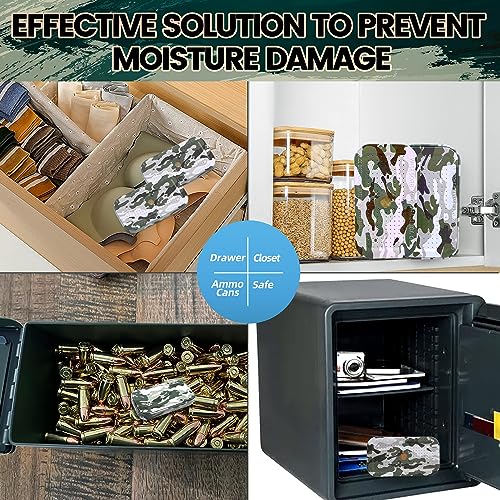40 Gram Gun Safe Dehumidifier Camouflage (3 Count (40g each))