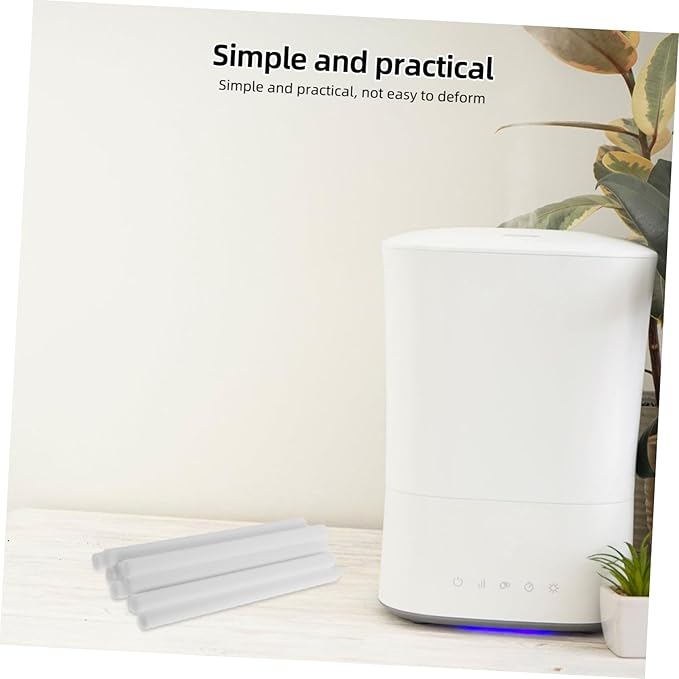 POPETPOP 20pcs Humidifier Cotton Stick Replacement Wicks Absorbent Cotton Filter for Essential Oil Diffuser Compatible Humidifiers and Diffusers for Home and Office Use - AquaVibe