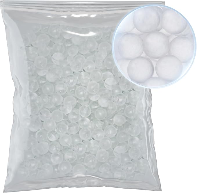 Max Water Siliphos Anti-Scale Filter Media Bag variation (10 LB) compatible with Refillable Phosphate Anti-Scale Water Filters - Good for Scale Prevention, Corrosion Inhibition and Iron Control